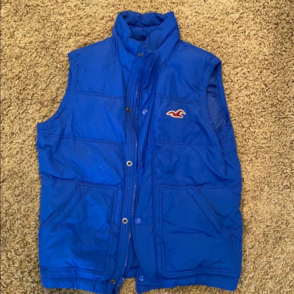 Blue vest